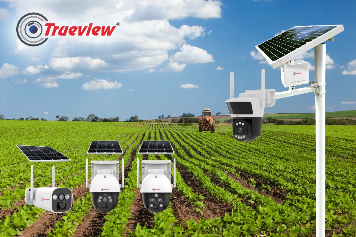 Solar Powered CCTV Camera