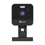 Front view of the WiFi Cube Camera displaying the 3MP lens and compact cube design for seamless home monitoring.