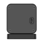 Front view of the WiFi Cube Camera displaying the 3MP lens and compact cube design for seamless home monitoring.