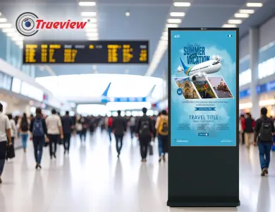 2 From Boarding Gates to Food Courts How Trueview Digital Signages Drive Instant Sales at Airports