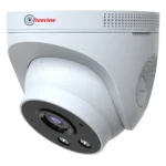 3MP WiFi Dome Camera with 2.8mm lens and 4G connectivity for secure surveillance.