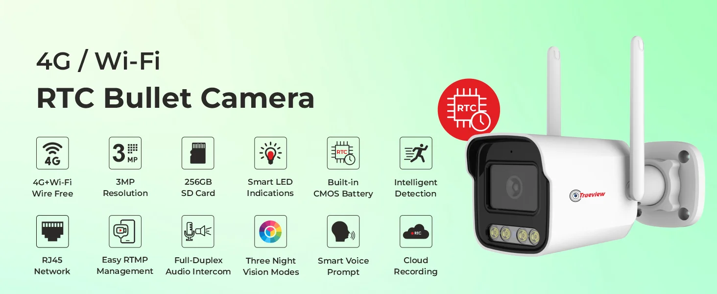 3MP 4G/Wi-Fi Bullet WebCast RTC Camera 3 3MP 4GWi Fi Bullet WebCast RTC Camera 01