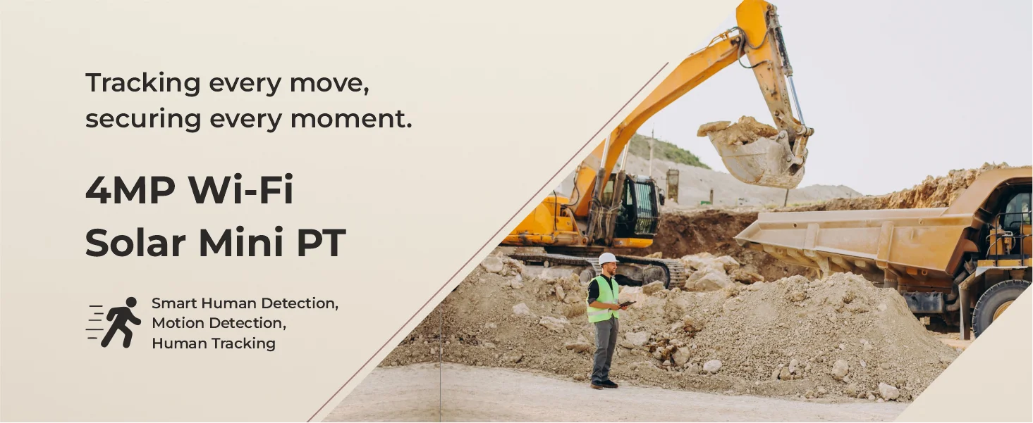 4MP Wi Fi Solar Mini Pan Tilt ATC Camera 03