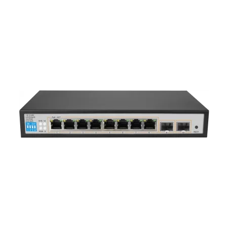 8+2 Port Layer 2 Managed PoE Switch
