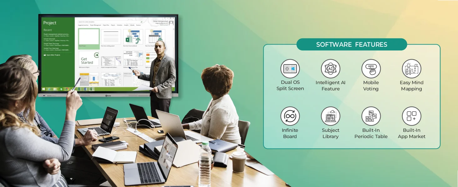 85 inch E-TrueBoard 5 85 inch TrueBoard A 02