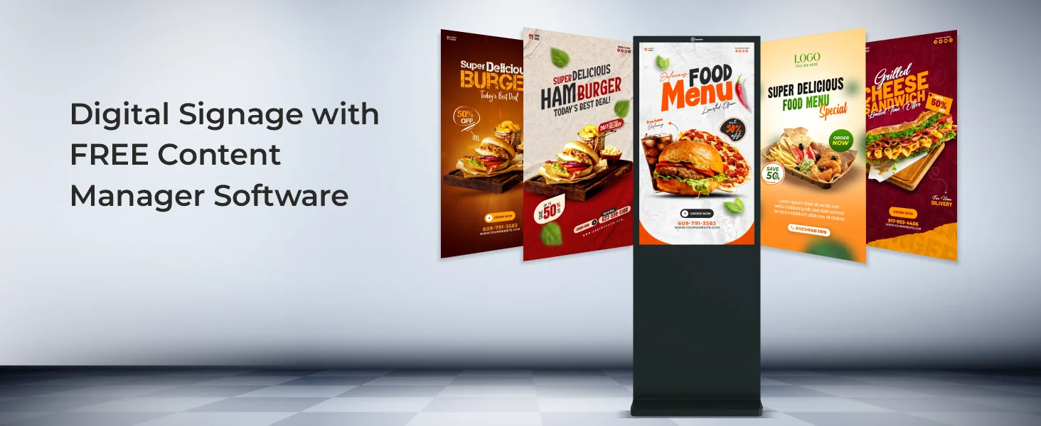 Floor Standing Digital Signages 1464x600 02